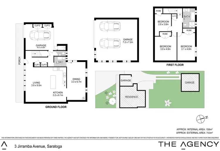 Floorplan of Homely house listing, 3 Jirramba Avenue, Saratoga NSW 2251