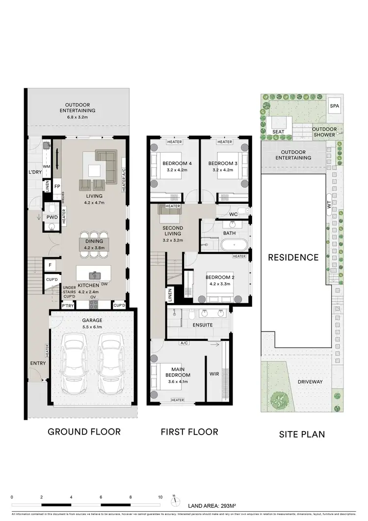 Floorplan of Homely house listing, 125B Ocean Throughway, Ocean Grove VIC 3226