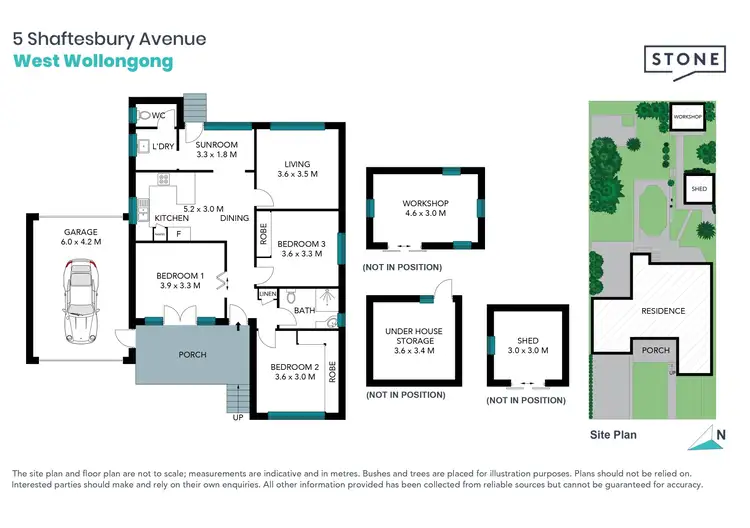 Floorplan of Homely house listing, 5 Shaftesbury Avenue, West Wollongong NSW 2500