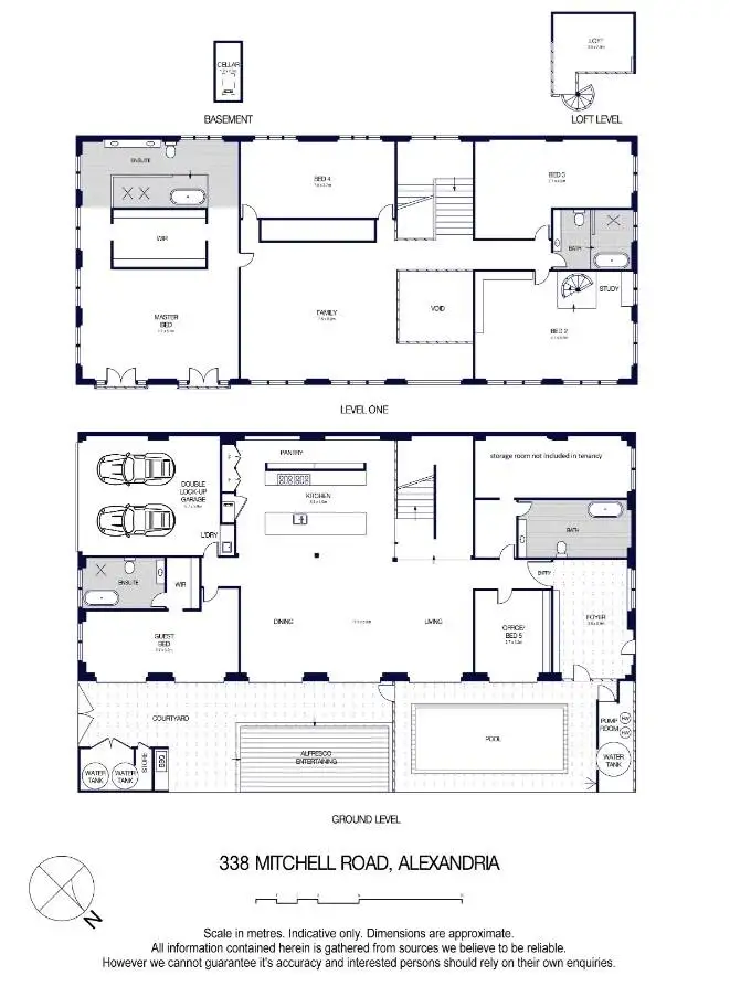 Floorplan of Homely house listing, 338 - 356 Mitchell Road, Alexandria NSW 2015