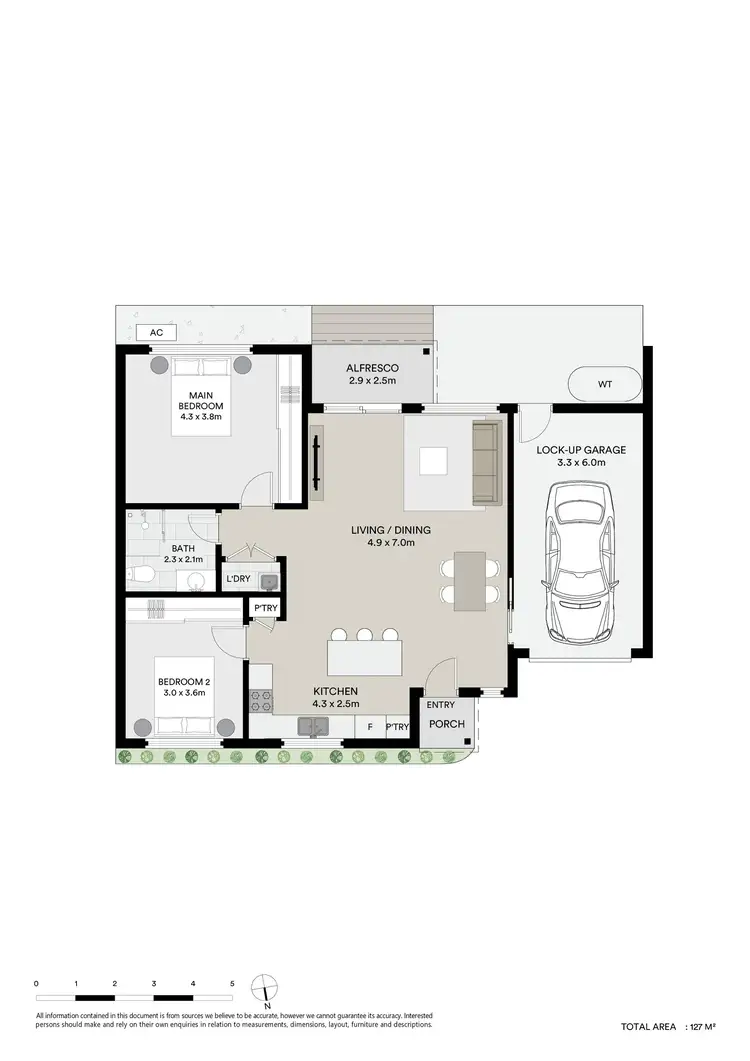 Floorplan of Homely villa listing, 2/247 Blackwall Road, Woy Woy NSW 2256