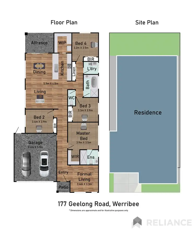 Floorplan of Homely house listing, 177 Geelong Road, Werribee VIC 3030
