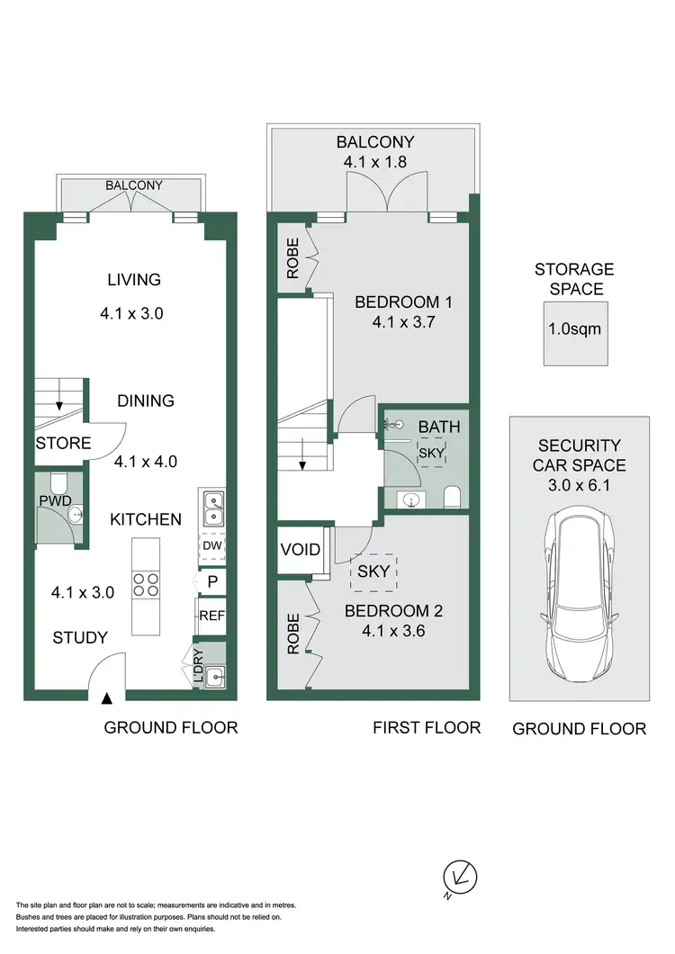 Floorplan of Homely apartment listing, 10/3-11 Marshall Street, Surry Hills NSW 2010