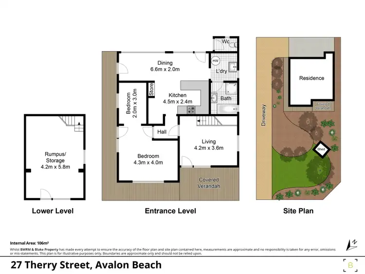 Floorplan of Homely house listing, 27 Therry Street, Avalon Beach NSW 2107