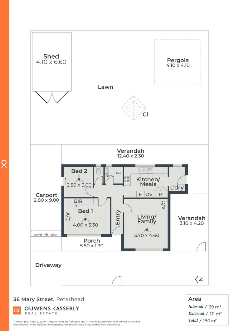 Floorplan of Homely house listing, 36 Mary Street, Peterhead SA 5016
