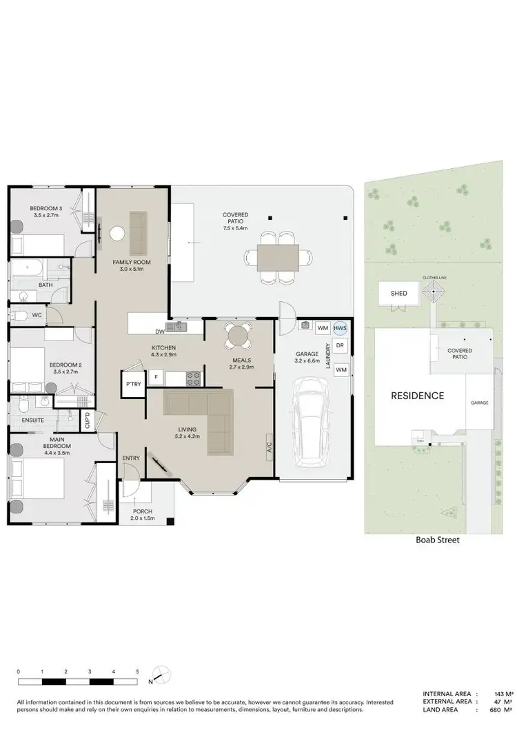 Floorplan of Homely house listing, 43 Boab Street, Elanora QLD 4221