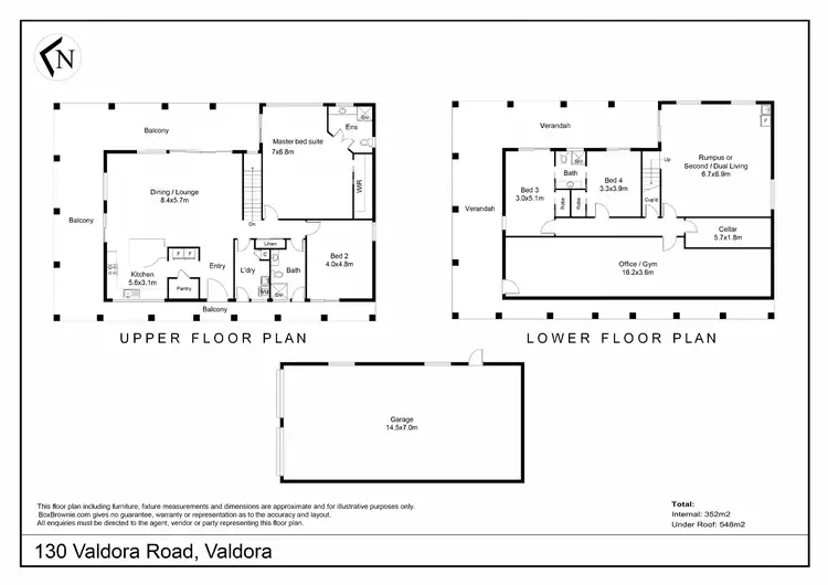 Floorplan of Homely house listing, 130 Valdora Road, Valdora QLD 4561