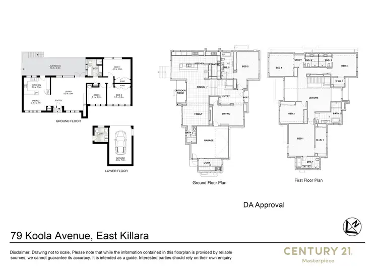 Floorplan of Homely house listing, 79 Koola Avenue, East Killara NSW 2071