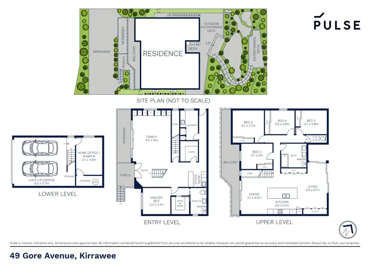 Floorplan of Homely house listing, 49 Gore Avenue, Kirrawee NSW 2232