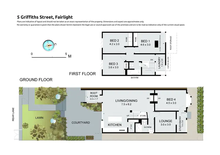 Floorplan of Homely house listing, 5 Griffiths Street, Fairlight NSW 2094