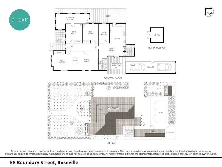 Floorplan of Homely house listing, 58 Boundary Street, Roseville NSW 2069