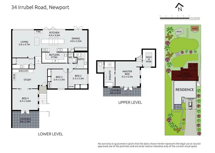 Floorplan of Homely house listing, 34 Irrubel Road, Newport NSW 2106