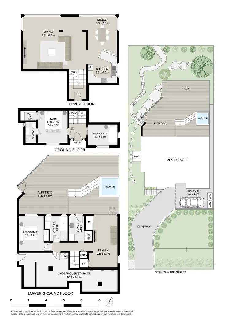 Floorplan of Homely house listing, 43 Struen Marie Street, Kareela NSW 2232