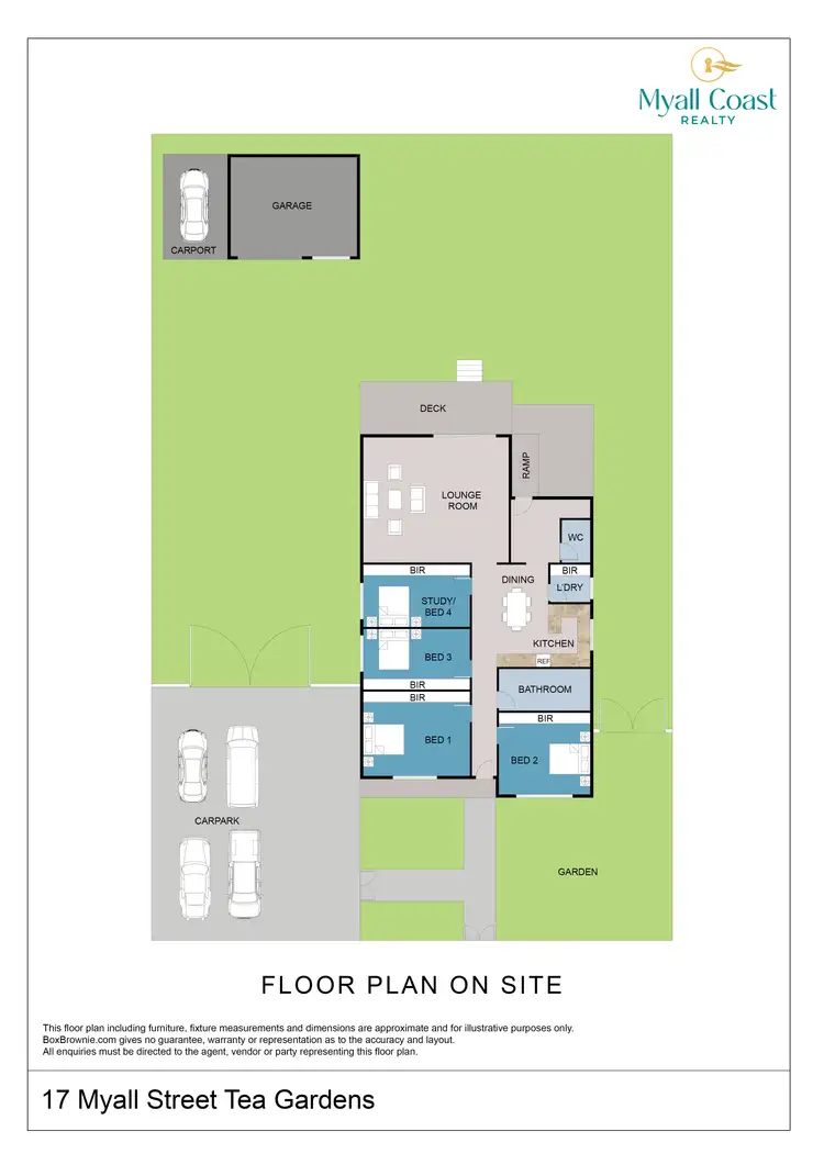 Floorplan of Homely house listing, 17 Myall Street, Tea Gardens NSW 2324