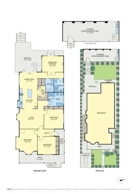 Floorplan of Homely house listing, 58 Scott Street, Moonee Ponds VIC 3039