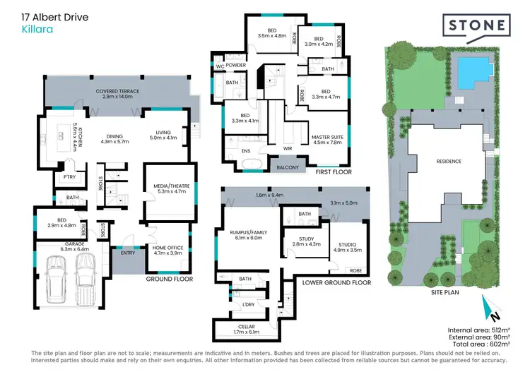 Floorplan of Homely house listing, 17 Albert Drive, Killara NSW 2071