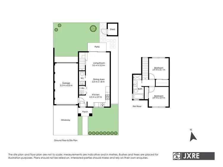 Floorplan of Homely townhouse listing, 16D Banksia Street, Clayton VIC 3168