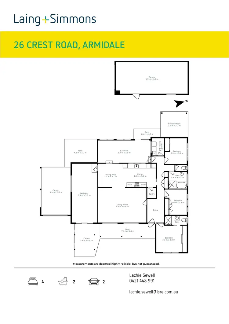 Floorplan of Homely house listing, 26 Crest Road, Armidale NSW 2350