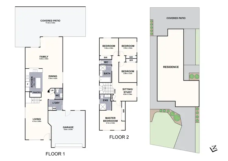 Floorplan of Homely house listing, 26 Eden Way, Kilsyth VIC 3137