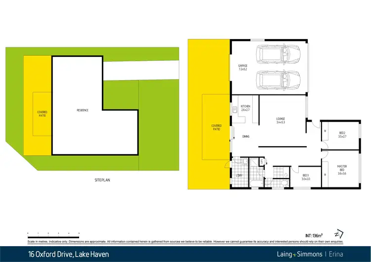 Floorplan of Homely house listing, 16 Oxford Drive, Lake Haven NSW 2263