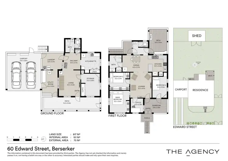Floorplan of Homely house listing, 60 Edward Street, Berserker QLD 4701