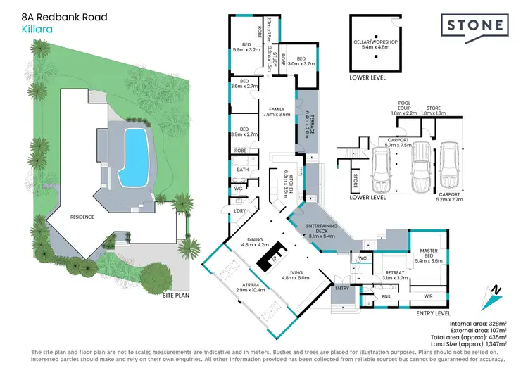 Floorplan of Homely house listing, 8a Redbank Road, Killara NSW 2071