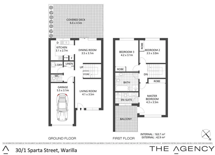 Floorplan of Homely townhouse listing, 30/1 Sparta Street, Warilla NSW 2528