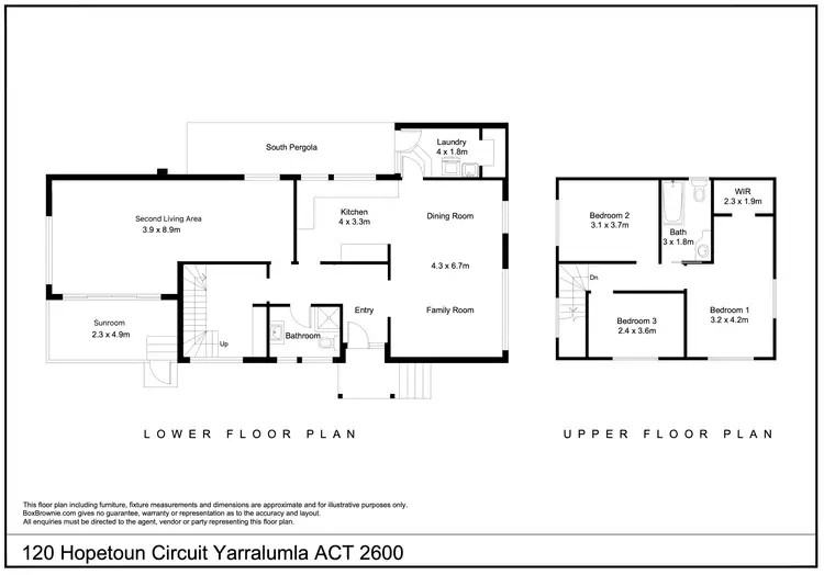 Floorplan of Homely house listing, 120 Hopetoun Circuit, Yarralumla ACT 2600