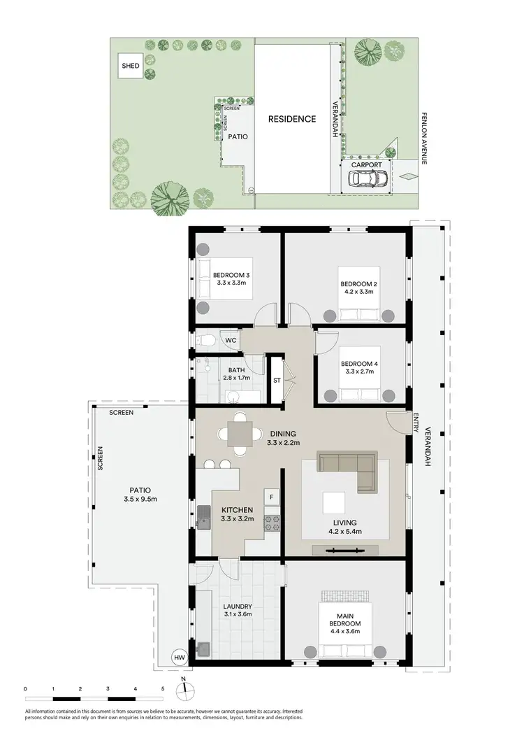 Floorplan of Homely house listing, 341 Fenlon Avenue, Frenchville QLD 4701