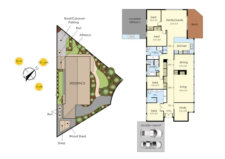 Floorplan of Homely house listing, 29 Pimelia Court, Frankston VIC 3199