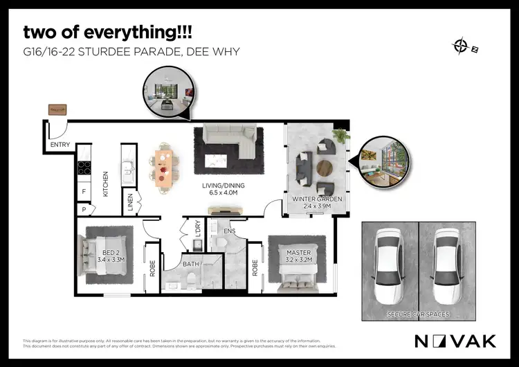 Floorplan of Homely apartment listing, G16/16-22 Sturdee Parade, Dee Why NSW 2099