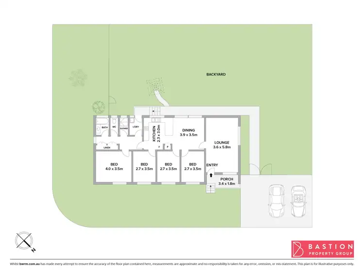 Floorplan of Homely house listing, 7 Gibson Street, Macgregor ACT 2615