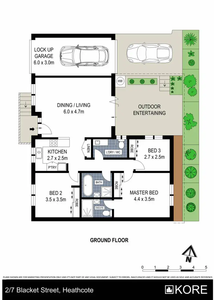Floorplan of Homely villa listing, 2/7 Blacket Street, Heathcote NSW 2233