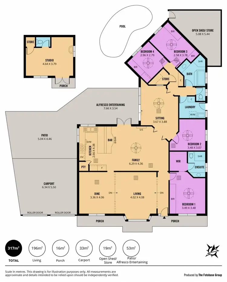 Floorplan of Homely house listing, 38 Goodfield Road, Para Hills West SA 5096