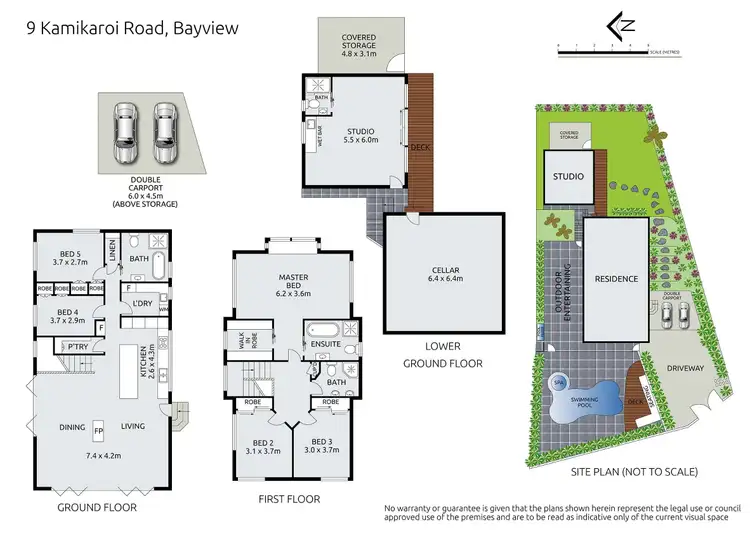 Floorplan of Homely house listing, 9 Kamilaroi Road, Bayview NSW 2104