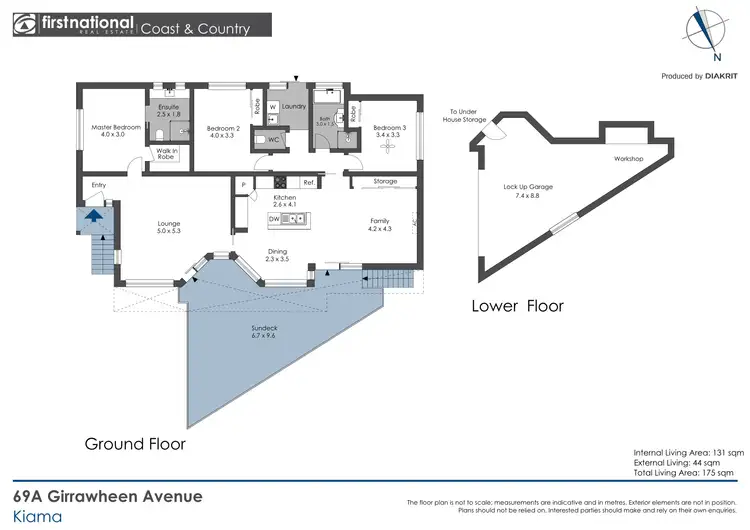 Floorplan of Homely house listing, 69A Girrawheen Avenue, Kiama NSW 2533