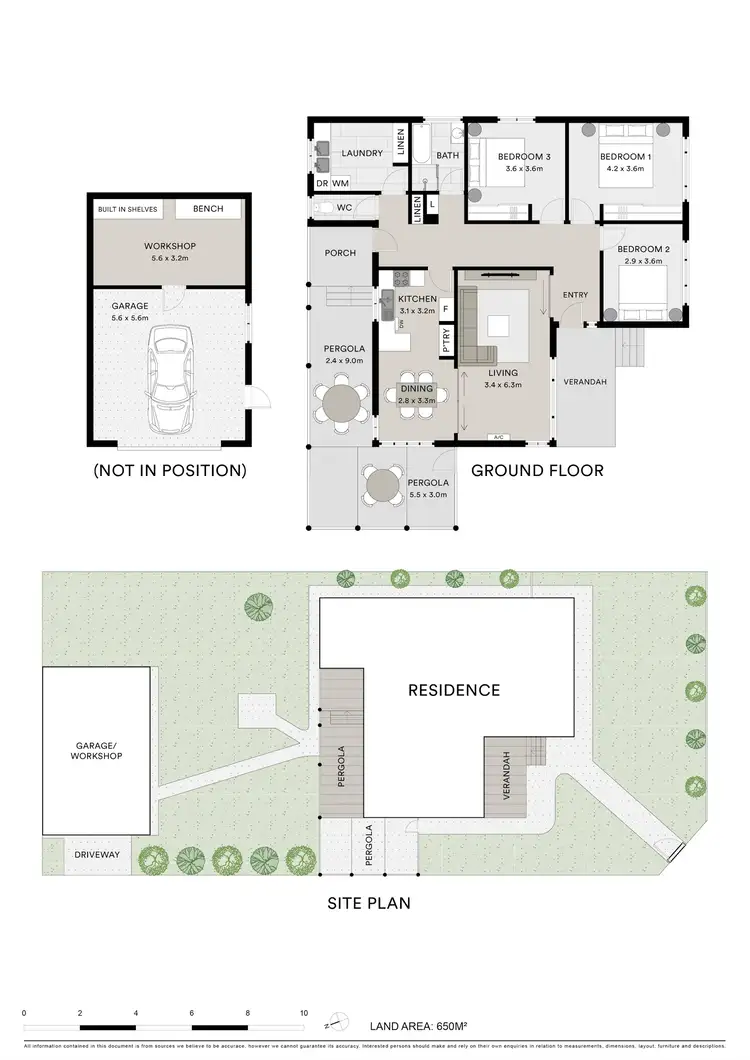 Floorplan of Homely house listing, 1 Dardell Court, Norlane VIC 3214