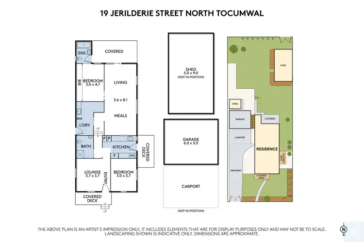 Floorplan of Homely house listing, 19 Jerilderie Street North, Tocumwal NSW 2714