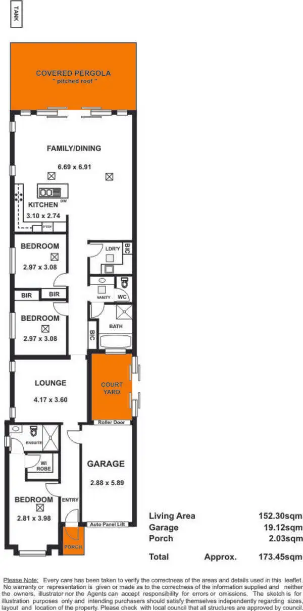Floorplan of Homely house listing, 57 Frederick Road, Royal Park SA 5014