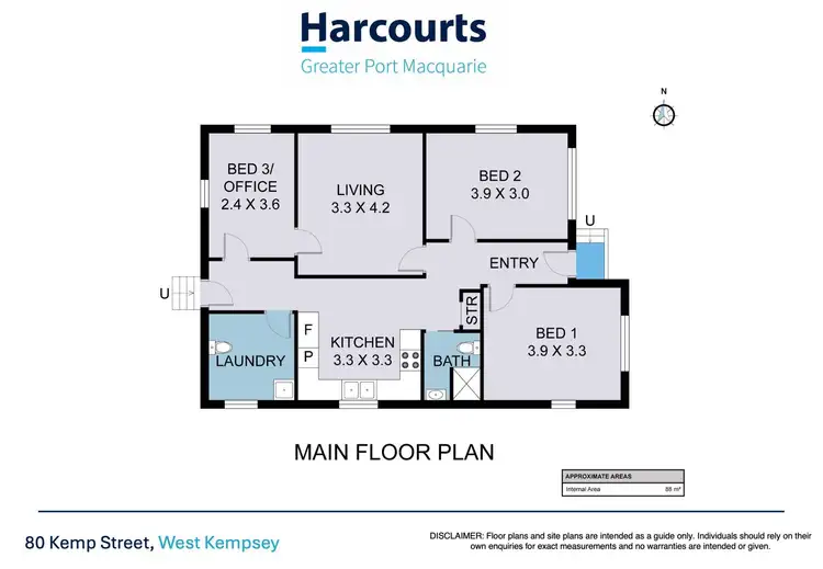 Floorplan of Homely house listing, 80 Kemp Street, West Kempsey NSW 2440