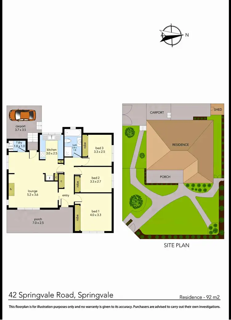Floorplan of Homely house listing, 42 Springvale Road, Springvale VIC 3171