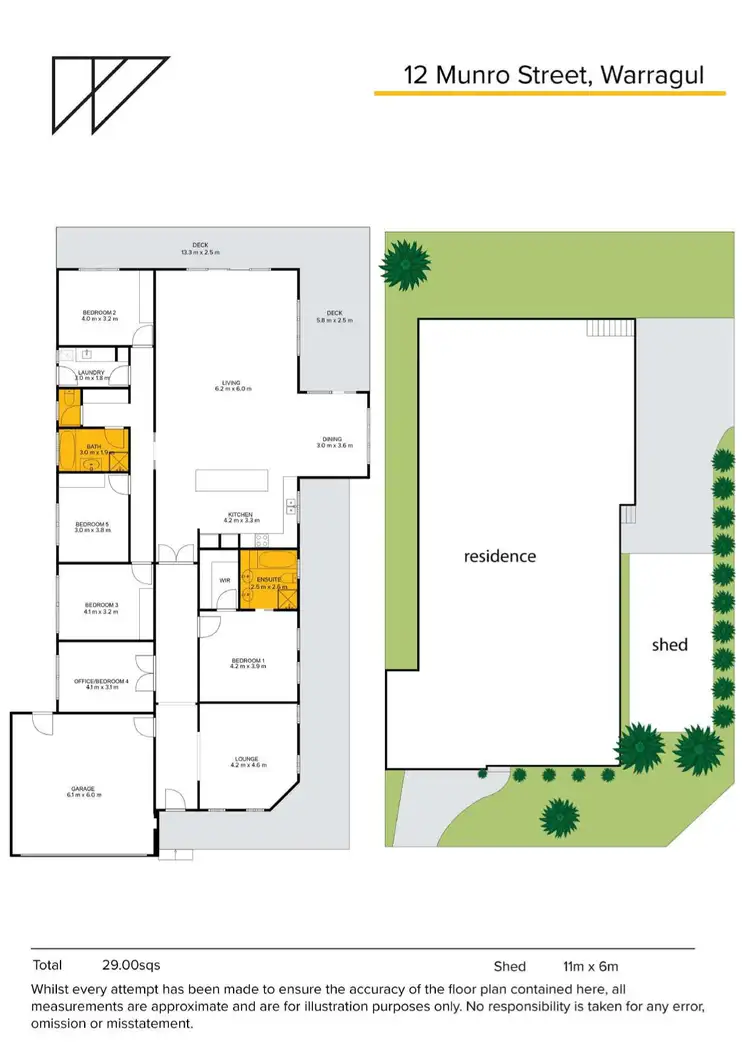 Floorplan of Homely house listing, 12 Munro Street, Warragul VIC 3820