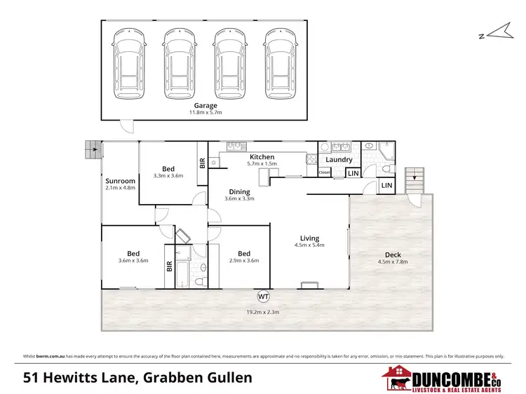 Floorplan of Homely rural property listing, 51 Hewitts Lane, Crookwell NSW 2583