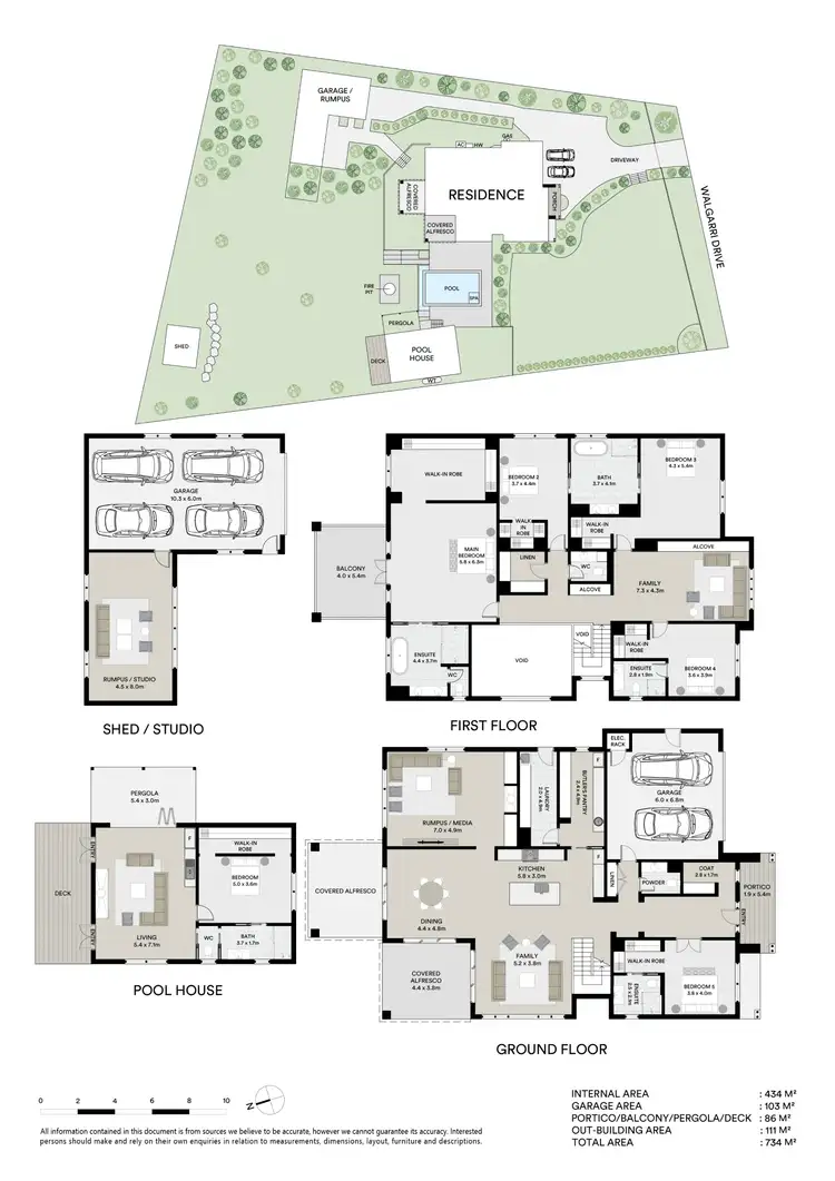 Floorplan of Homely house listing, 15-17 Walgarri Drive, Tanawha QLD 4556