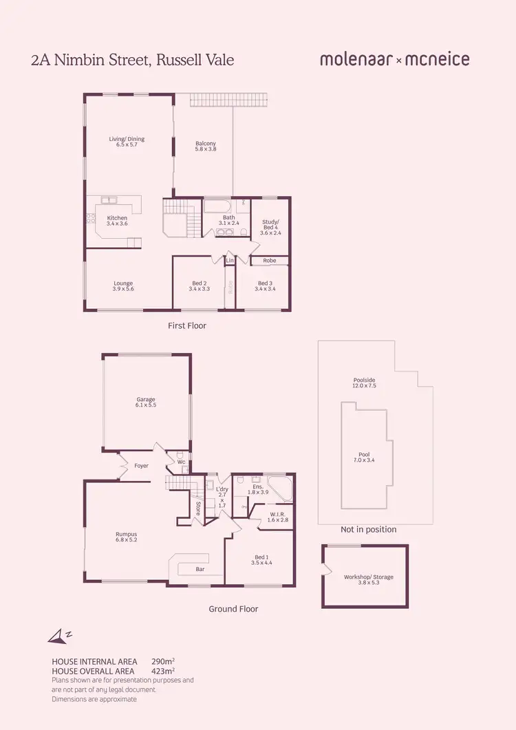 Floorplan of Homely house listing, 2A Nimbin Street, Russell Vale NSW 2517