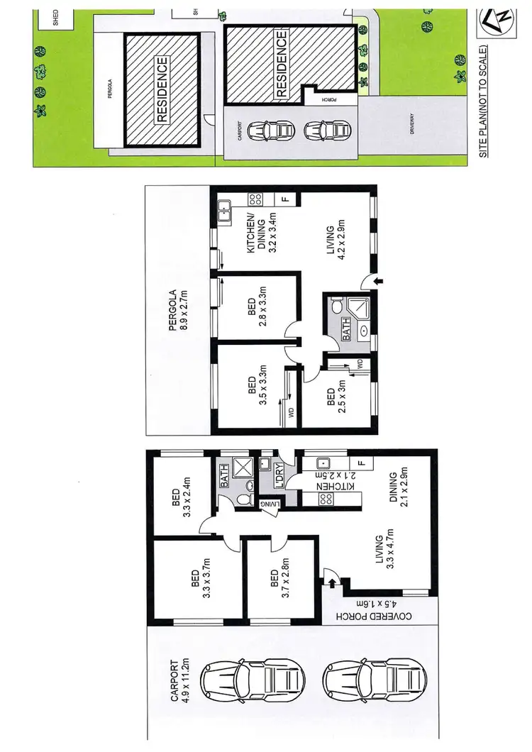 Floorplan of Homely house listing, 35 Endeavour Street, Seven Hills NSW 2147