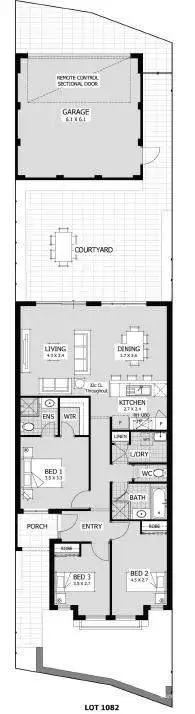 Floorplan of Homely house listing, 318 Egerton Drive, Aveley WA 6069