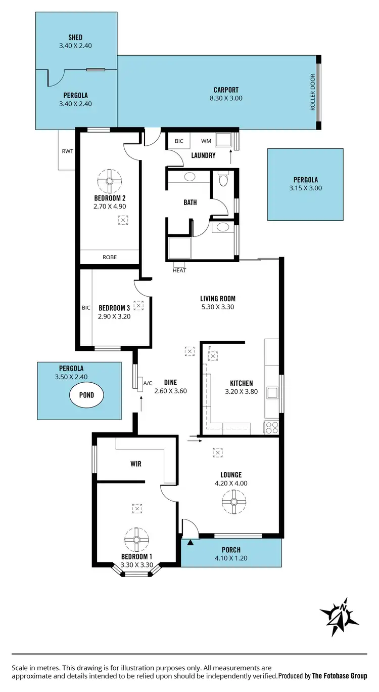 Floorplan of Homely house listing, 10 Baume Circuit, Old Reynella SA 5161