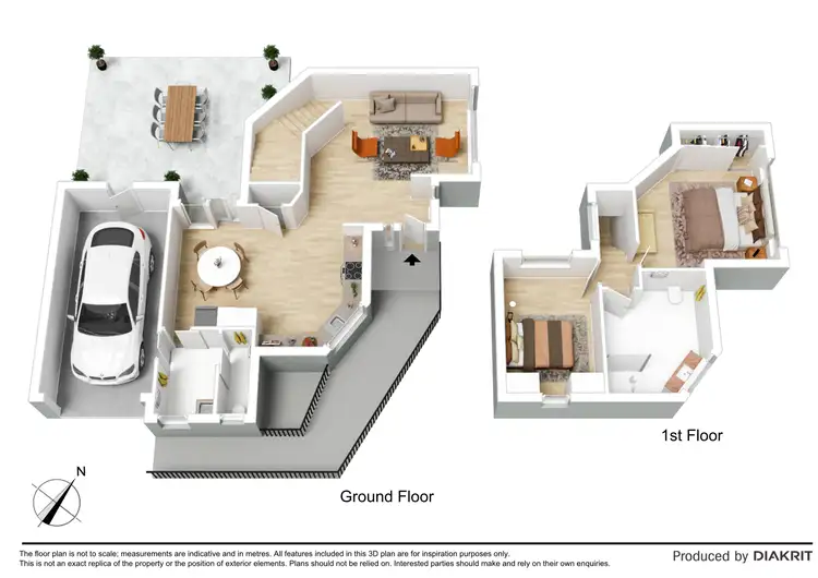 Floorplan of Homely house listing, 3c Rabbett Street (3c Forest Way), Frenchs Forest NSW 2086