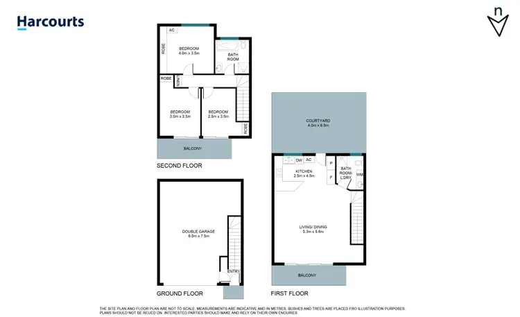 Floorplan of Homely townhouse listing, 7/13 Roberts Street, Charlestown NSW 2290